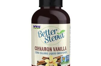 NOW BetterStevia Cinnamon Vanilla Liquid Stevia 2oz Review