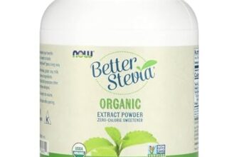 NOW BetterStevia Organic Extract Powder 1lb Review