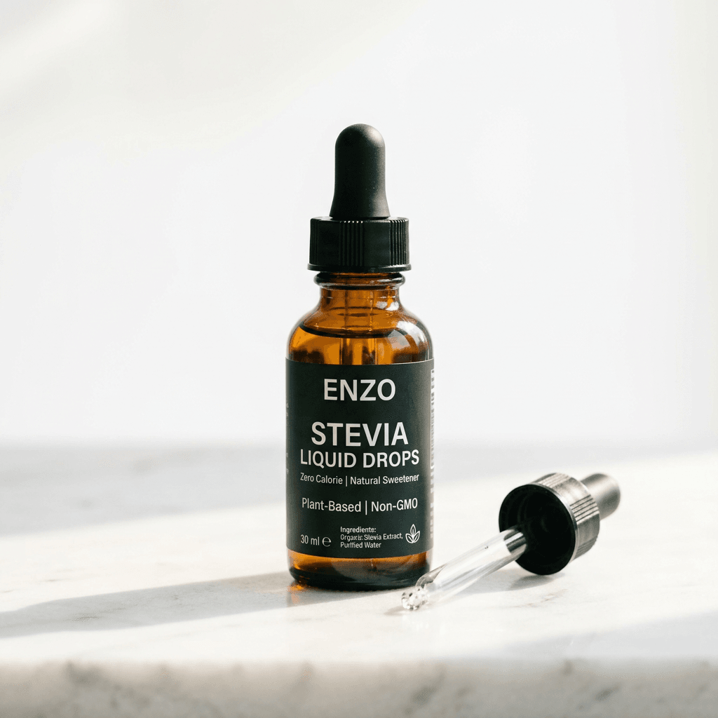 Enzo Stevia Liquid Drops Review: The Brand Behind This Site, Put to the Test — hero