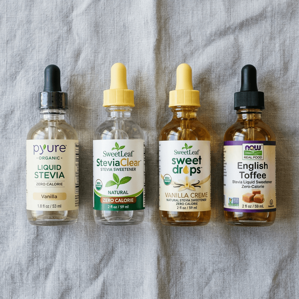 Flavored vs. Unflavored Liquid Stevia: Which One Should You Actually Buy? — comparison