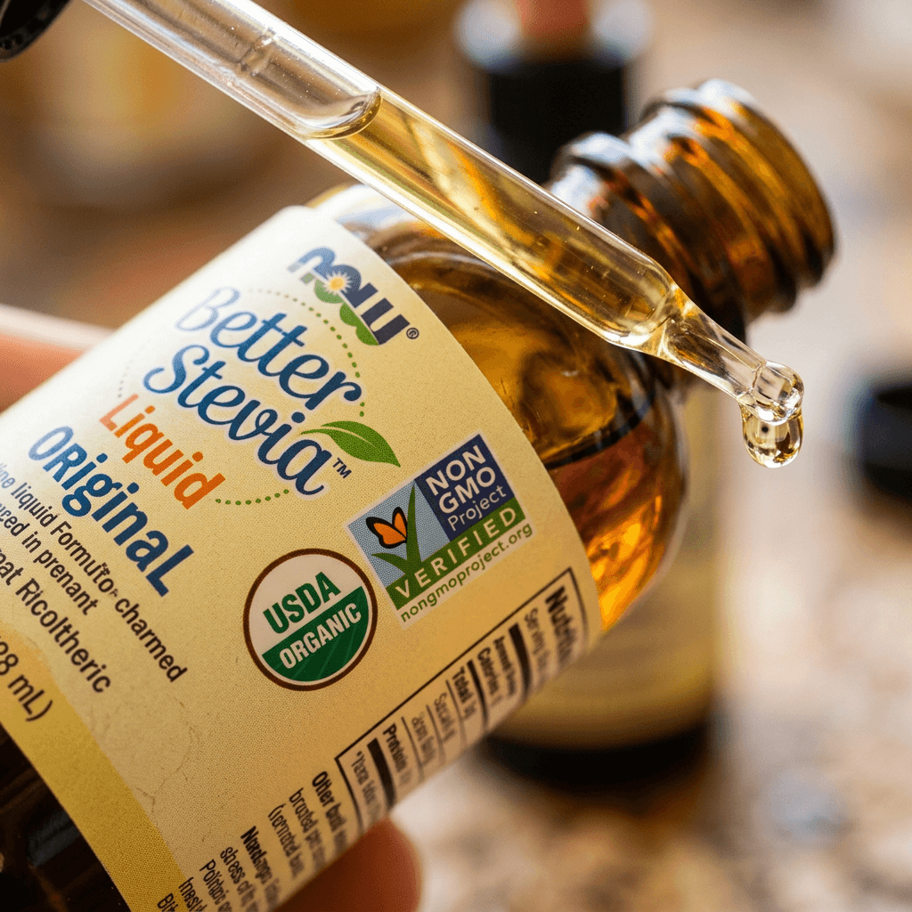 NOW Foods Better Stevia Liquid Original: A No-Frills Drop That Earns Its Place — detail