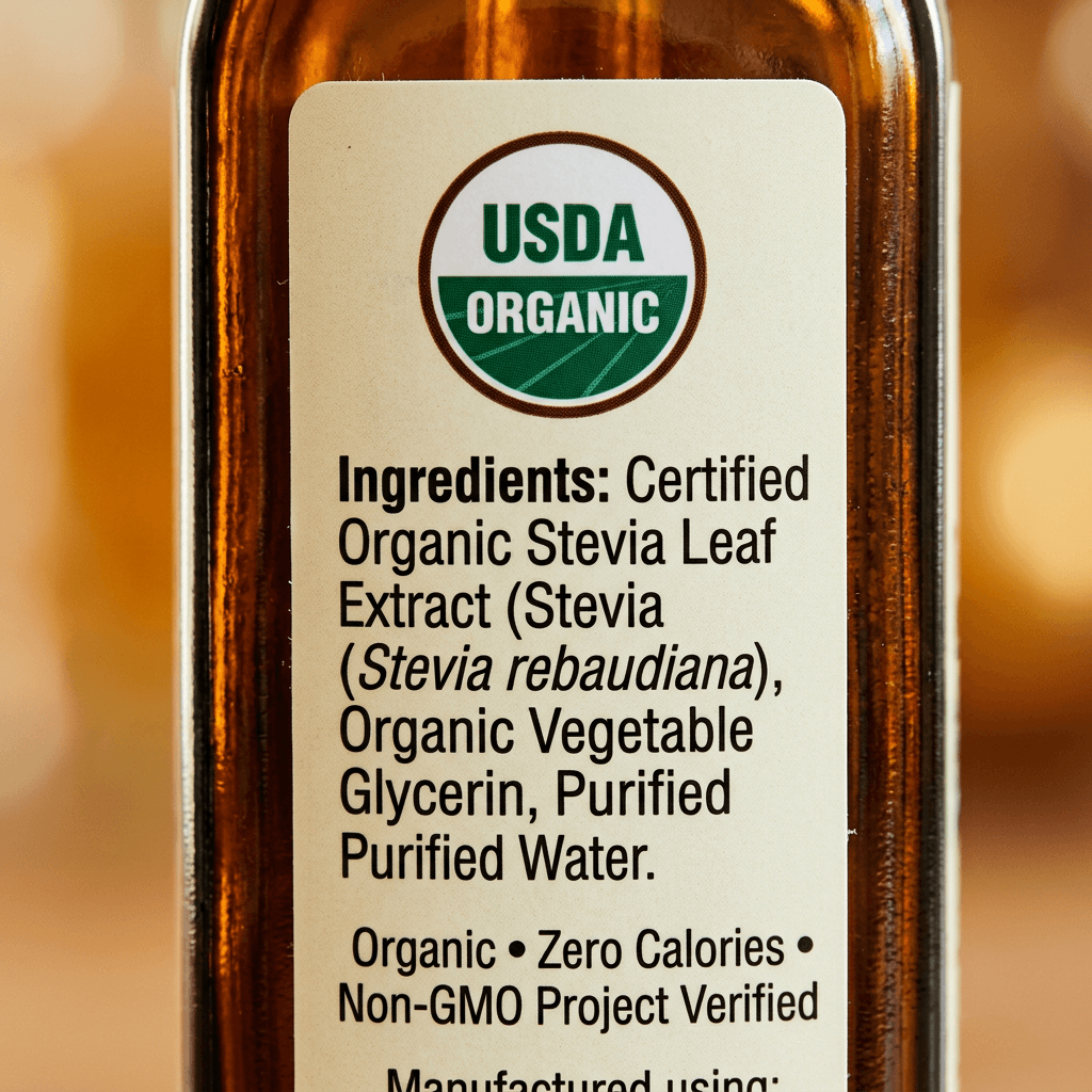 NOW Foods Certified Organic Liquid Stevia: Is the Upgrade Worth Paying For? — detail