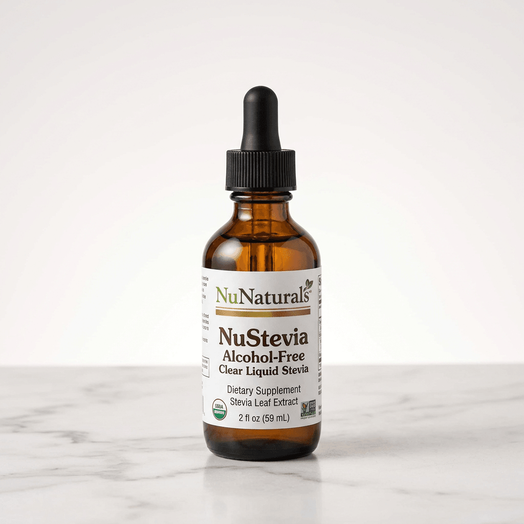 NuNaturals NuStevia Clear Liquid: The Alcohol-Free Drop I Recommend for Kids — hero