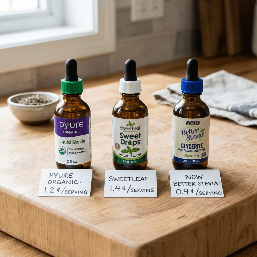 Pyure Organic Liquid Stevia: A Clean-Label Pick for the Whole Family — comparison