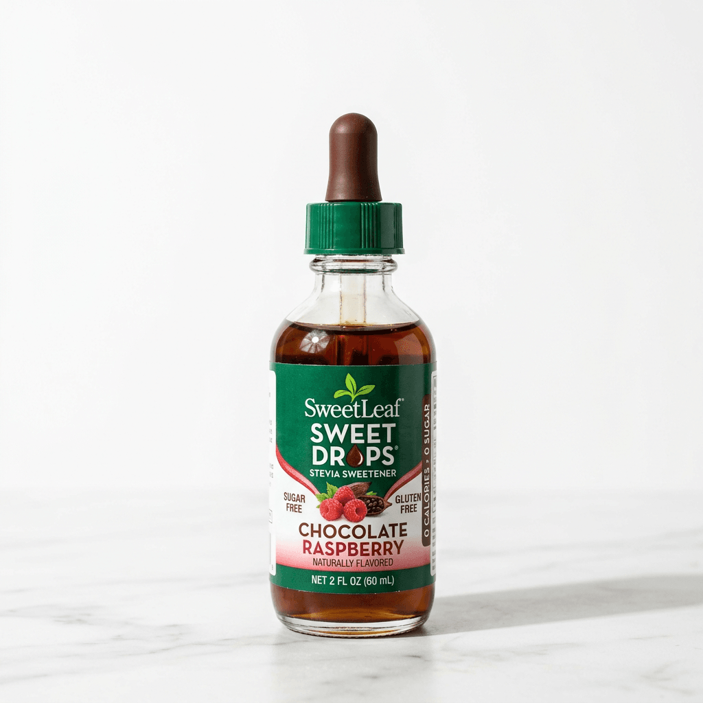 SweetLeaf Sweet Drops Chocolate Raspberry: Dessert in a Tiny Bottle — hero