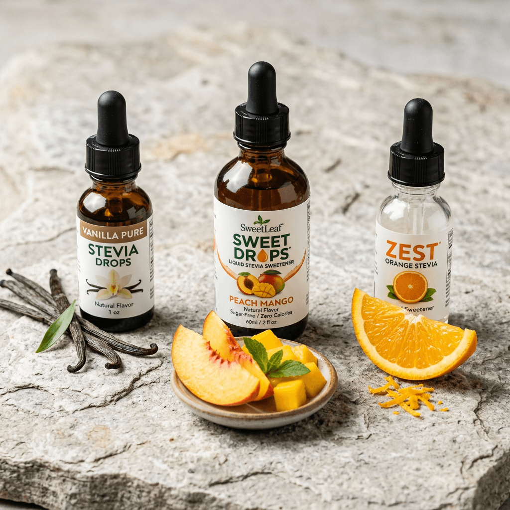 SweetLeaf Sweet Drops Peach Mango Review: My Kids' Verdict on This One — comparison