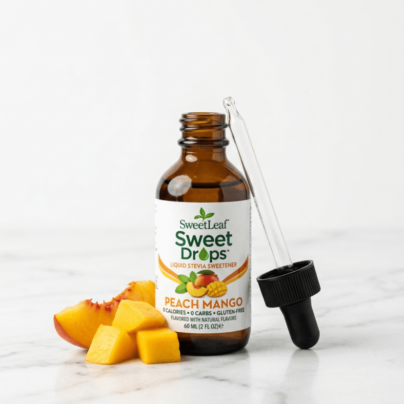 SweetLeaf Sweet Drops Peach Mango Review: My Kids' Verdict on This One — hero