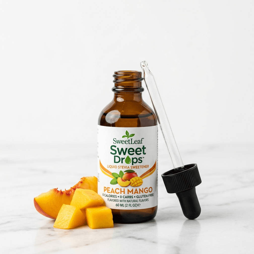 SweetLeaf Sweet Drops Peach Mango Review: My Kids' Verdict on This One — hero