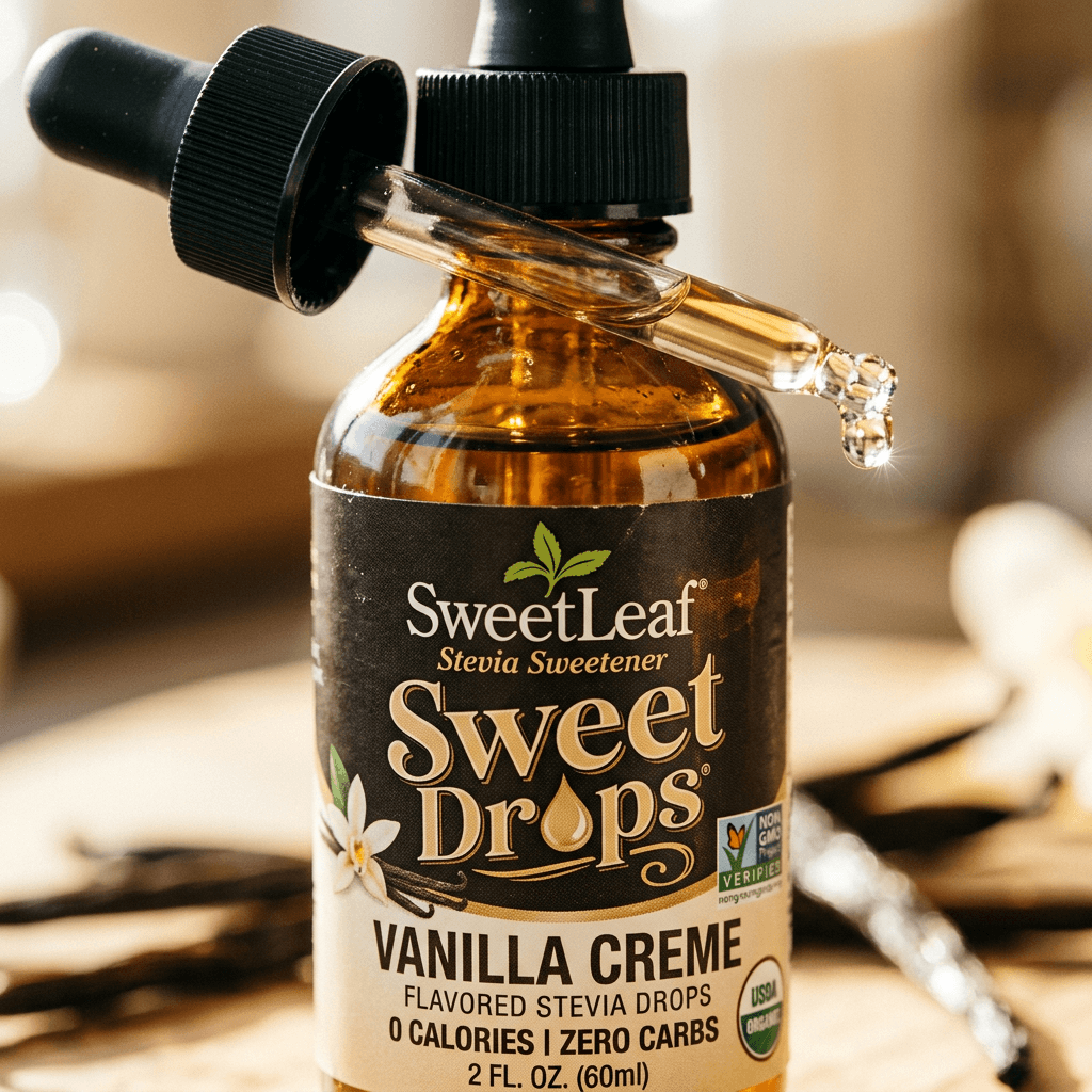 SweetLeaf vs. NuNaturals Vanilla Liquid Stevia: A Vanilla Face-Off — detail