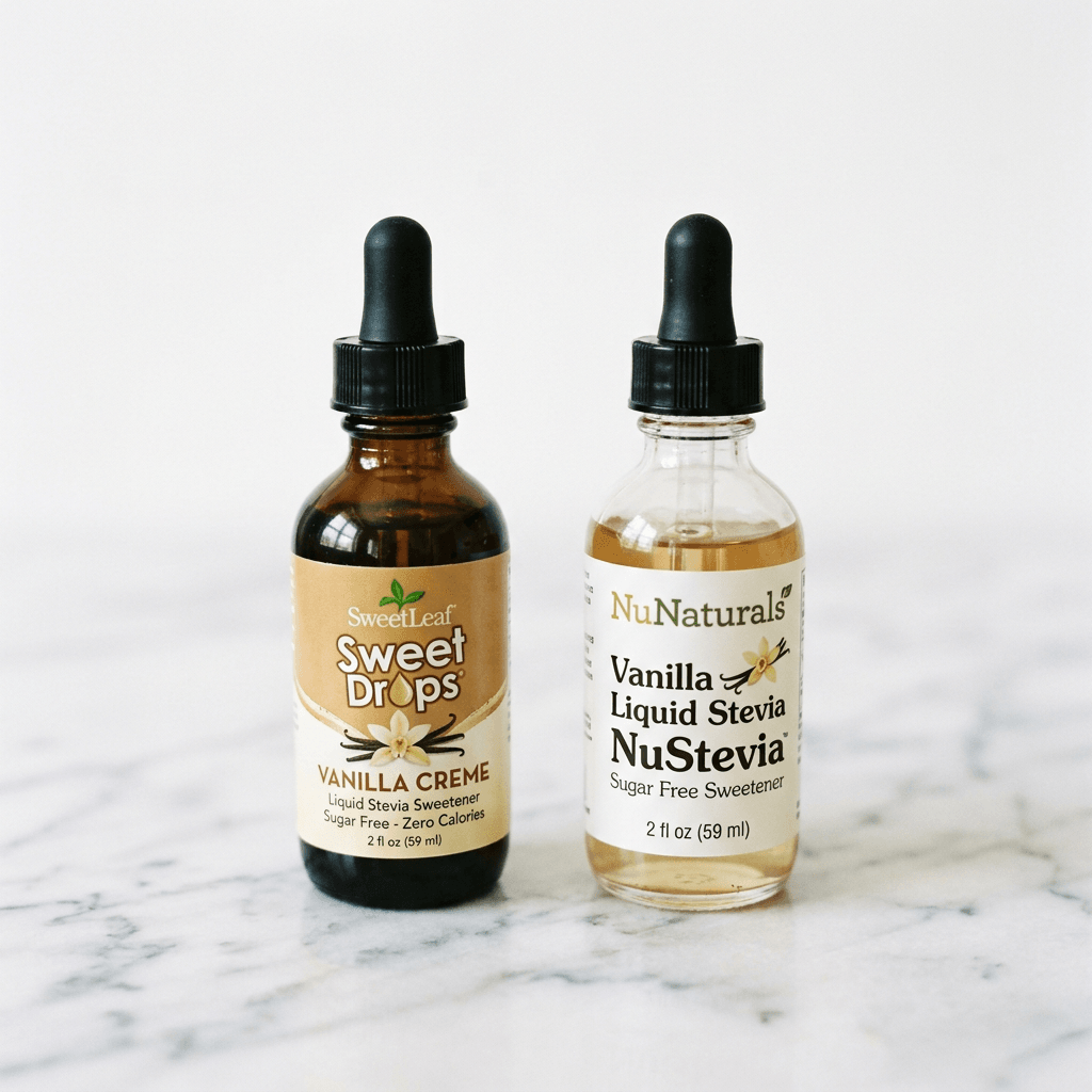 SweetLeaf vs. NuNaturals Vanilla Liquid Stevia: A Vanilla Face-Off — hero