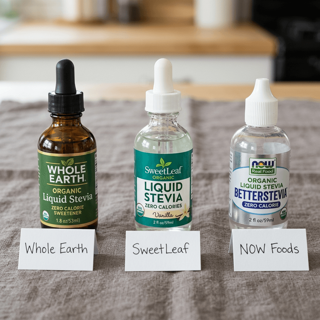 Whole Earth Organic Liquid Stevia Review: A Grocery Store Find Worth Grabbing — comparison
