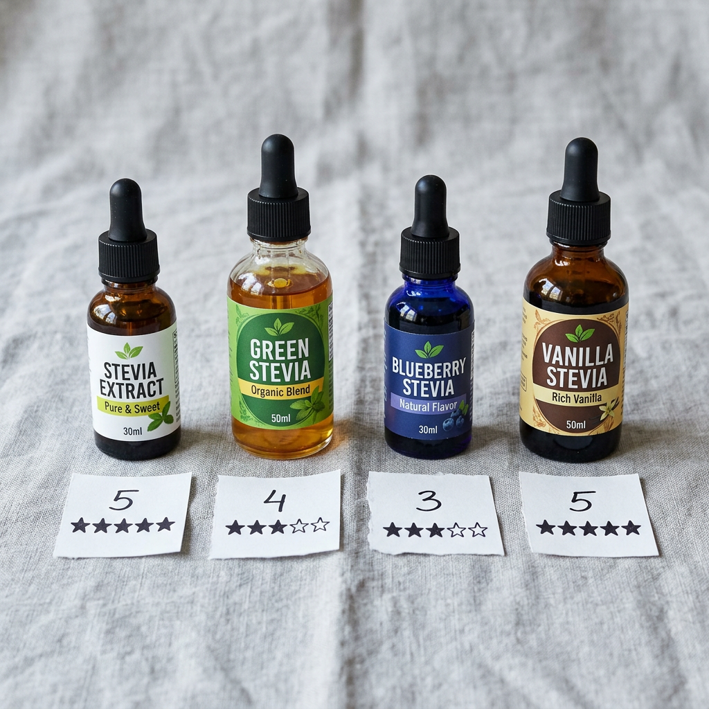 4 Liquid Stevia Drops That Work Well in Baking (And One That Doesn't) — comparison