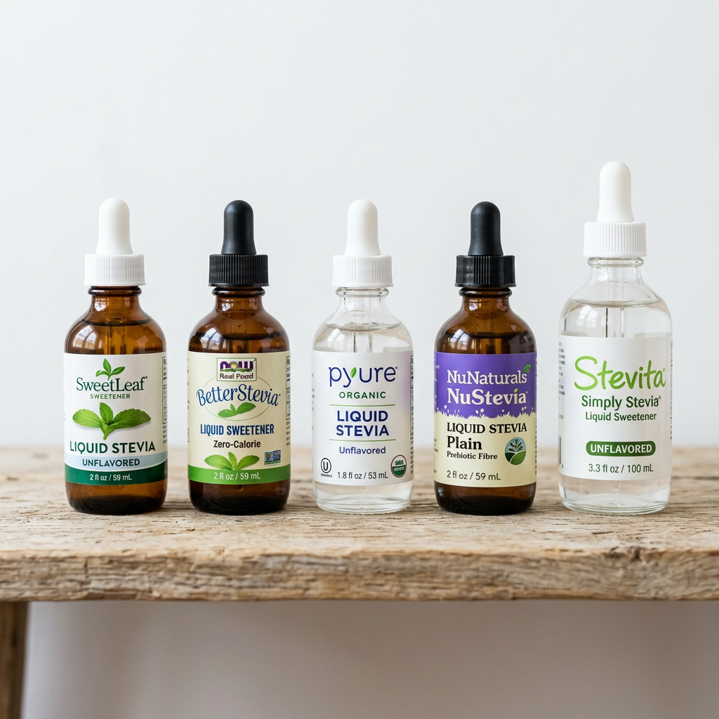 5 Unflavored Liquid Stevia Drops Worth Buying for Baking and Cooking — comparison