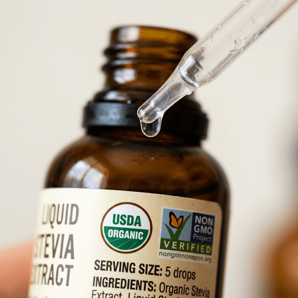 6 Liquid Stevia Drops I Keep in My Fridge at All Times — detail
