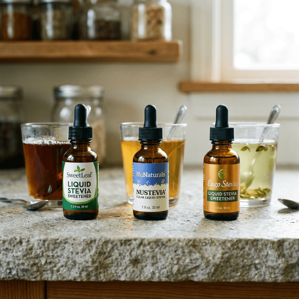 8 Liquid Stevia Flavors That Pair Perfectly with Tea — comparison