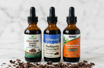 Chocolate Stevia Drops Face-Off: SweetLeaf vs. NuNaturals vs. Now Foods — hero