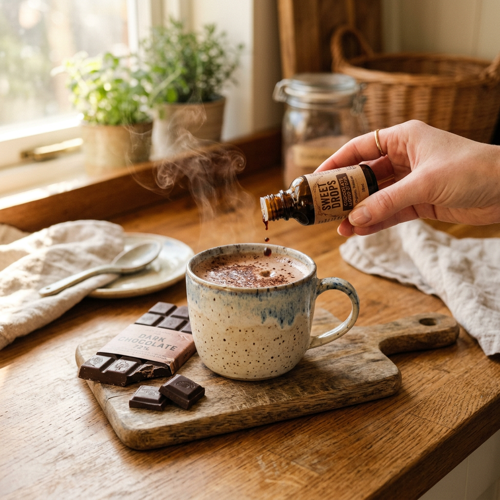 Chocolate Stevia Drops Face-Off: SweetLeaf vs. NuNaturals vs. Now Foods — lifestyle