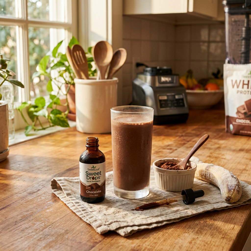 Chocolate Stevia Protein Shake: My Post-Workout Routine in a Glass — lifestyle