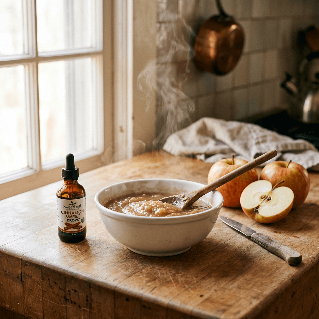Cinnamon Stevia Applesauce: No-Sugar-Added and Kid-Approved — lifestyle
