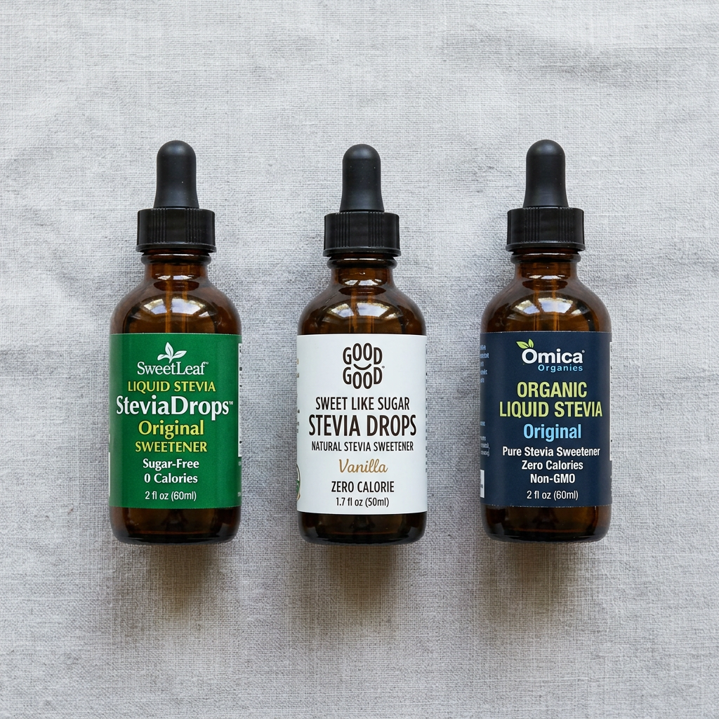 Good Good Stevia Sweet Drops: The Social Media Darling, Tested Honestly — comparison
