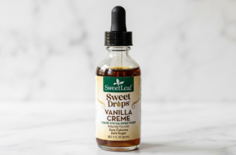 Homemade Sugar-Free Vanilla Coffee Creamer with Liquid Stevia — hero