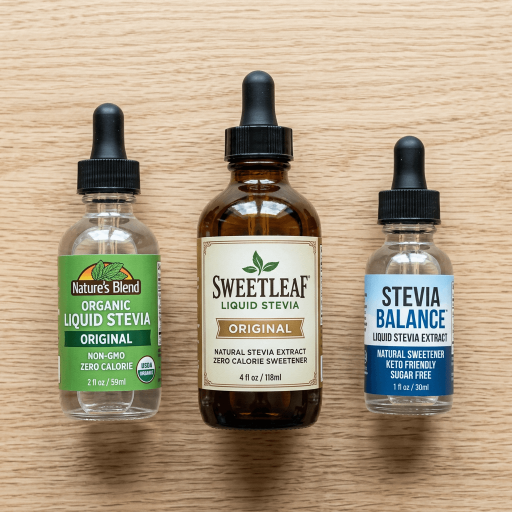 How Liquid Stevia Affects Blood Sugar: A Closer Look at the Data — comparison
