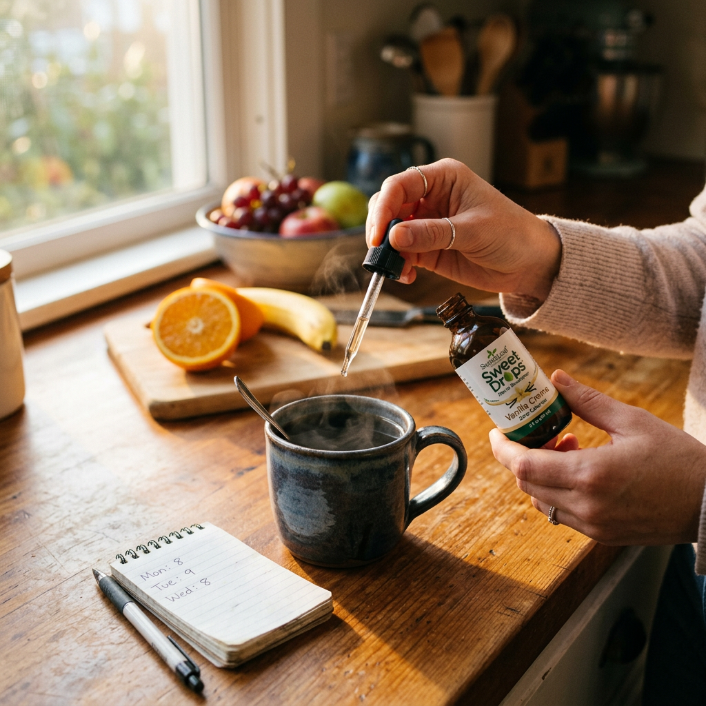 How Many Liquid Stevia Drops Equal a Teaspoon of Sugar? — lifestyle