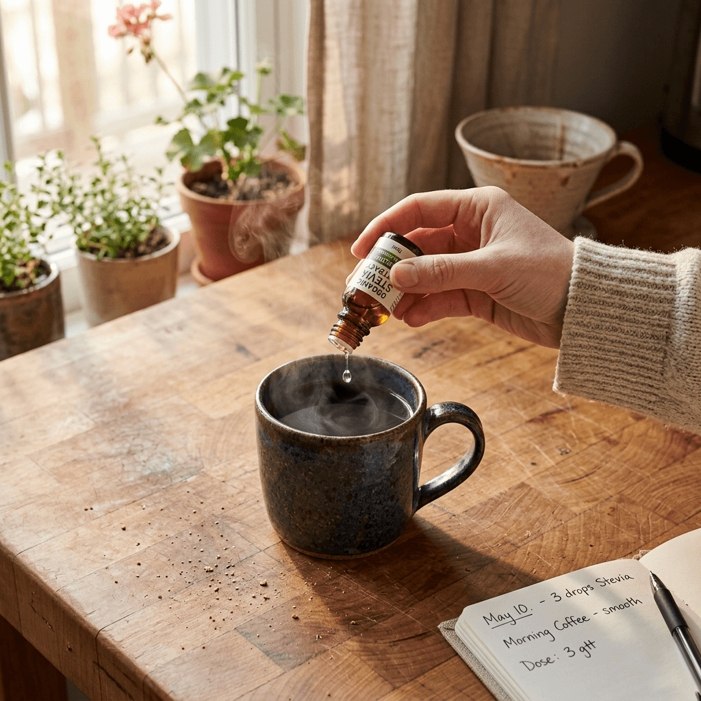 How to Dose Liquid Stevia Drops Correctly the First Time — lifestyle