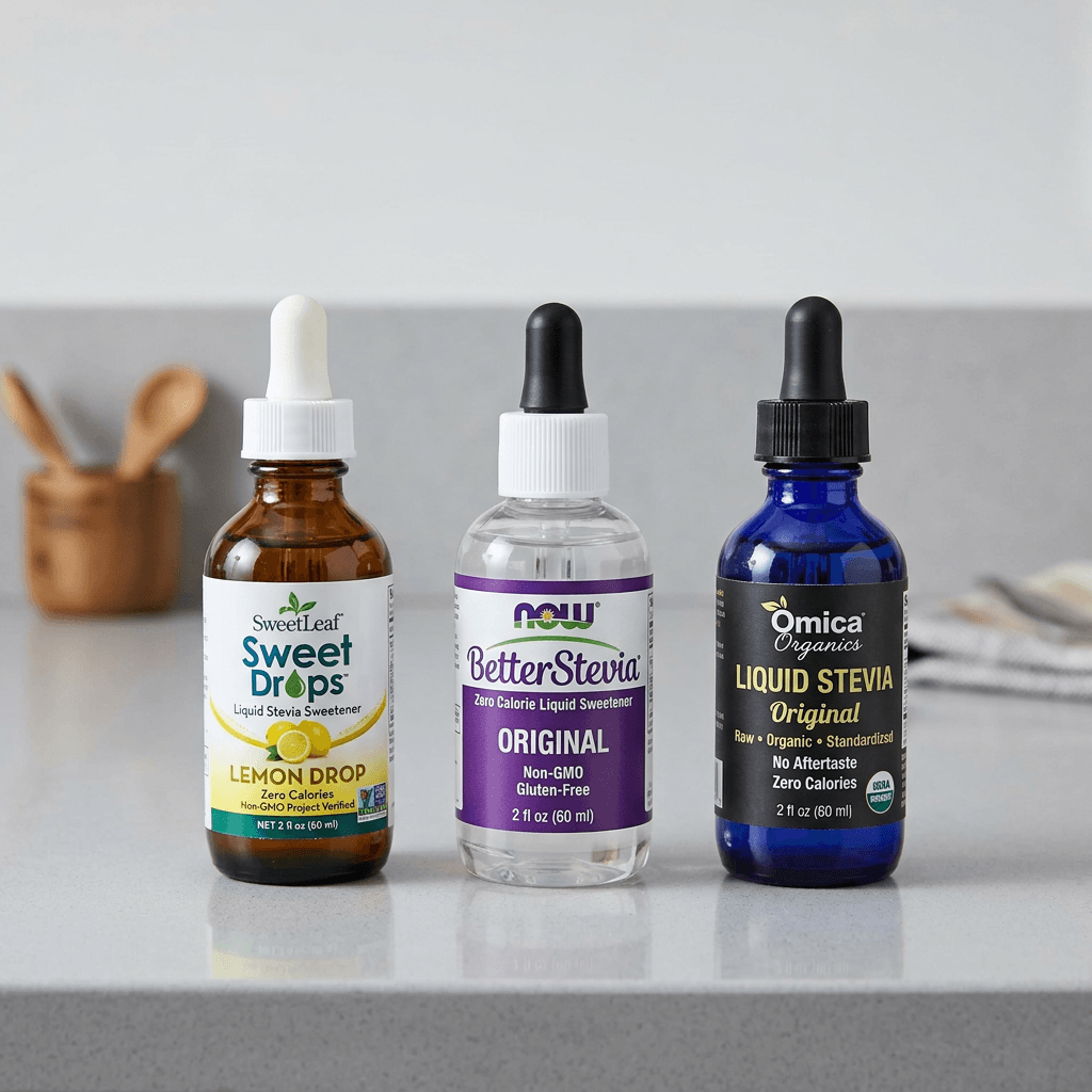 How to Make Homemade Electrolyte Drinks Using Liquid Stevia Drops — comparison
