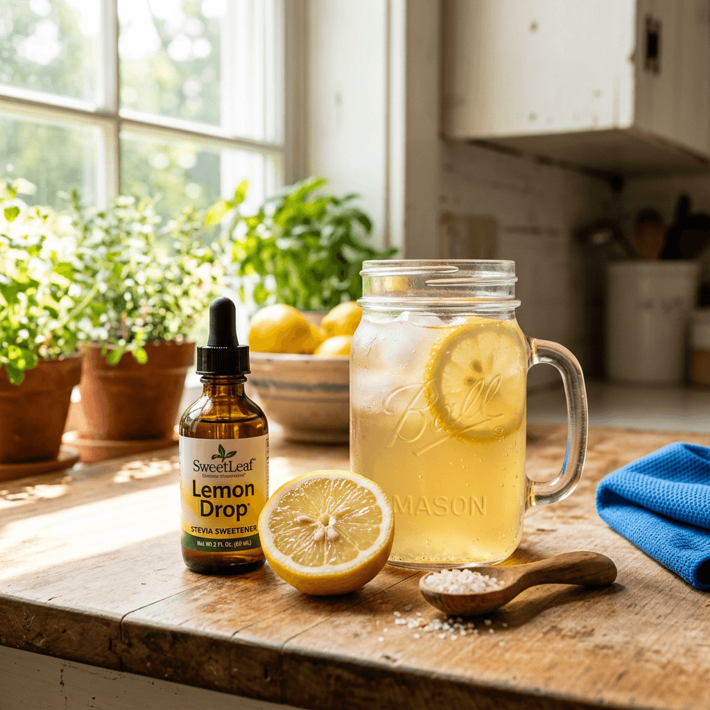 How to Make Homemade Electrolyte Drinks Using Liquid Stevia Drops — lifestyle