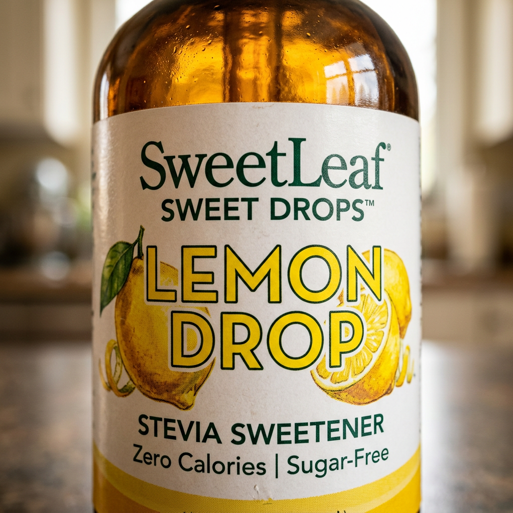 How to Make Sugar-Free Lemonade with Liquid Stevia Drops — detail