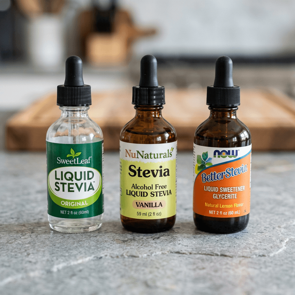 How to Make Sugar-Free Simple Syrup Using Liquid Stevia — comparison