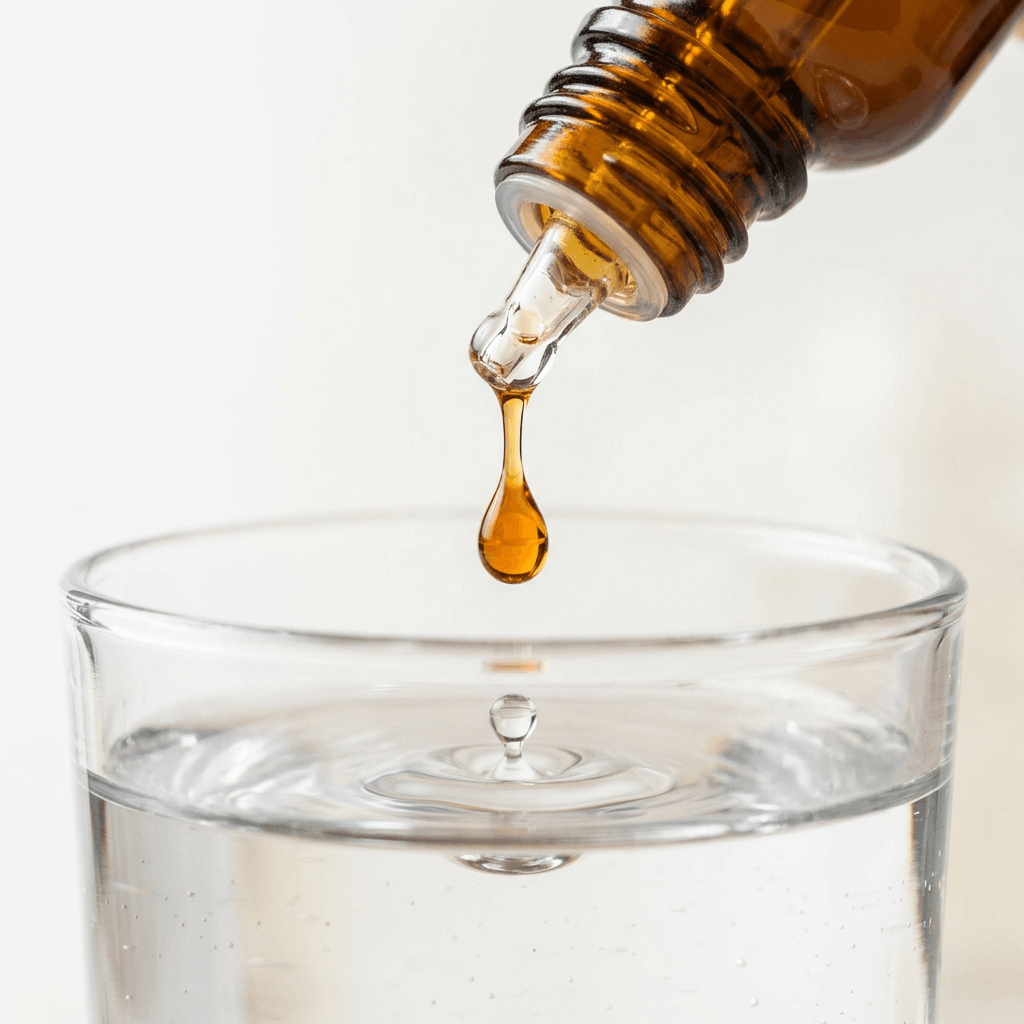 How to Make Sugar-Free Simple Syrup Using Liquid Stevia — detail