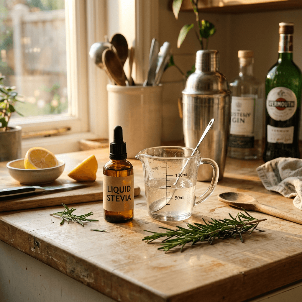 How to Make Sugar-Free Simple Syrup Using Liquid Stevia — lifestyle