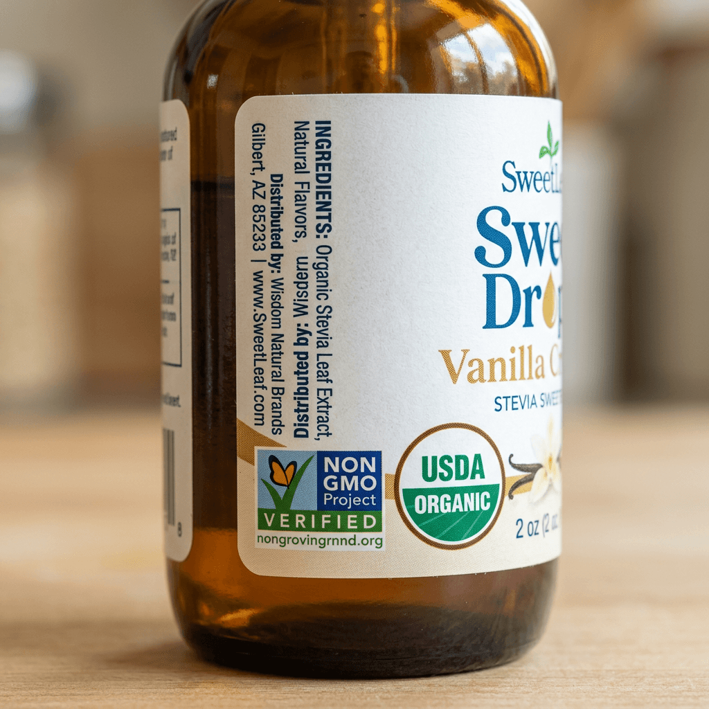 How to Sweeten Protein Shakes with Liquid Stevia Without the Aftertaste — detail