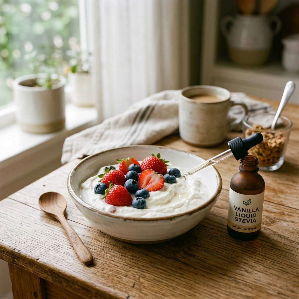How to Use Liquid Stevia Drops in Homemade Yogurt — lifestyle