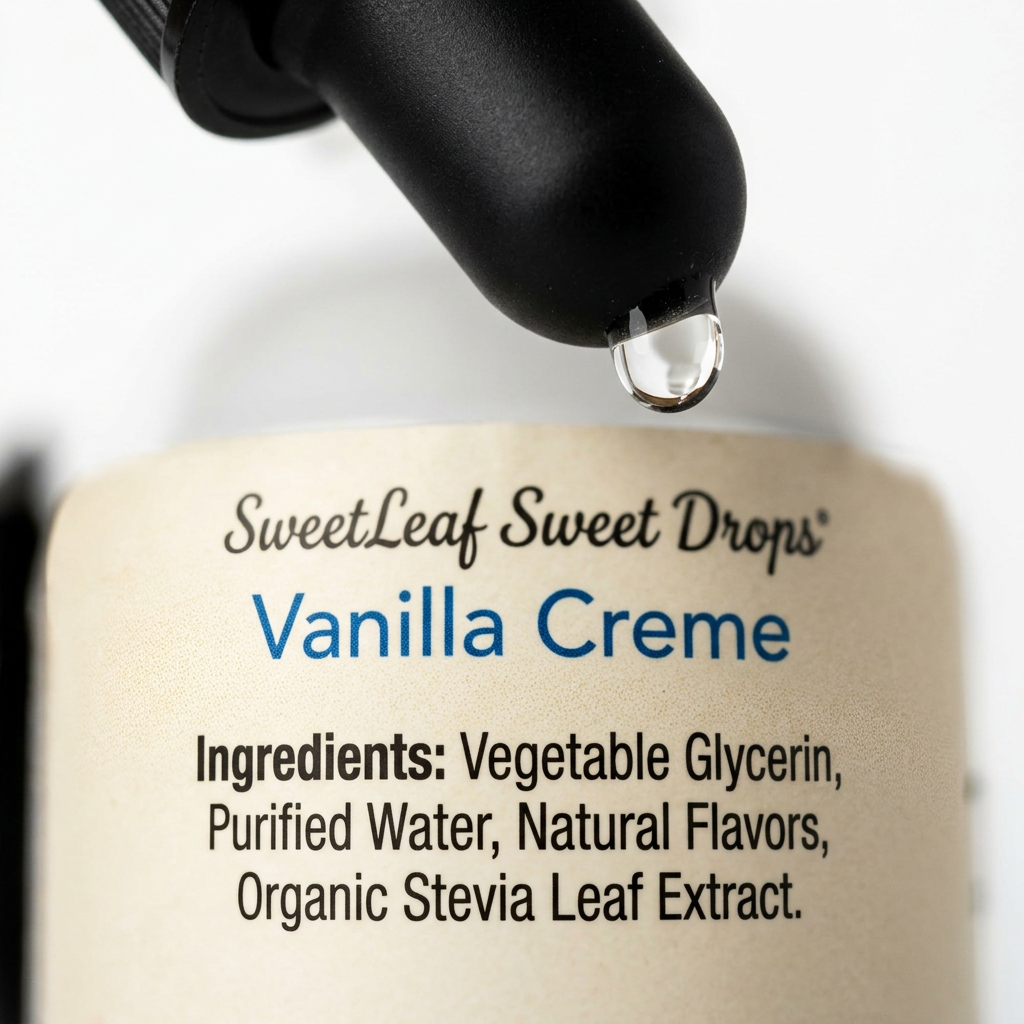 New Year, New Sweetener: Switching to Liquid Stevia Drops in January — detail