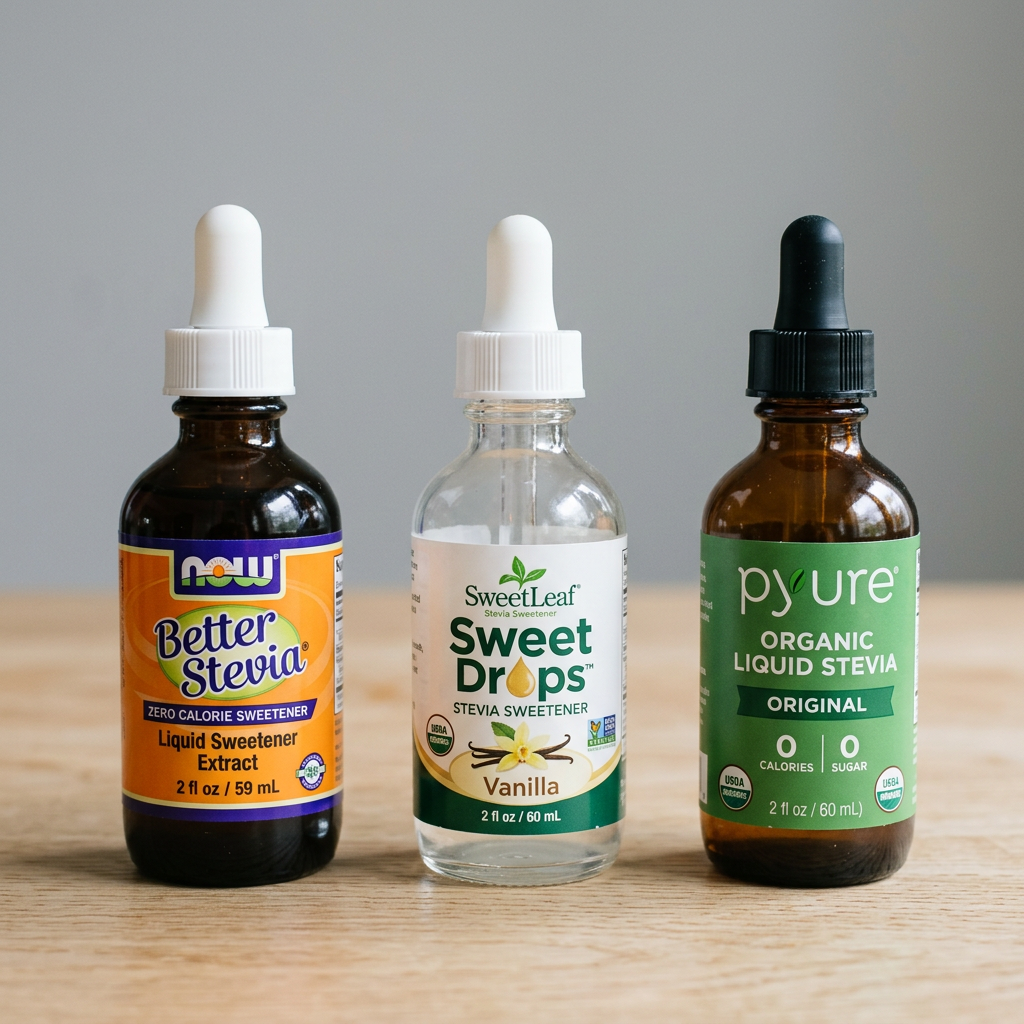 Now Foods Better Stevia Liquid: A Solid Everyday Dropper at a Fair Price — comparison