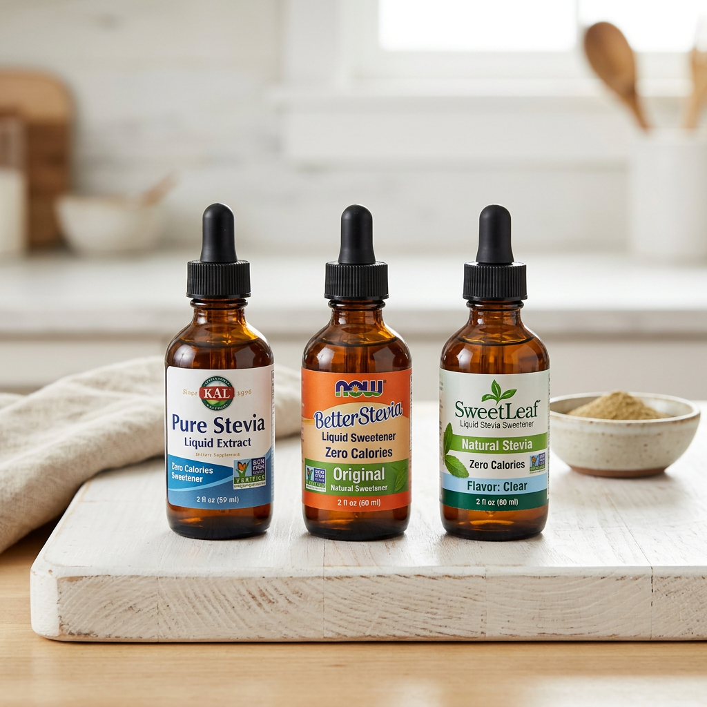 Now Foods Better Stevia vs. KAL Pure Stevia Liquid: Budget Dropper Showdown — comparison