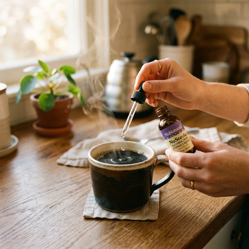 NuNaturals Alcohol-Free Liquid Stevia: For Anyone Who Hates That Harsh Aftertaste — lifestyle