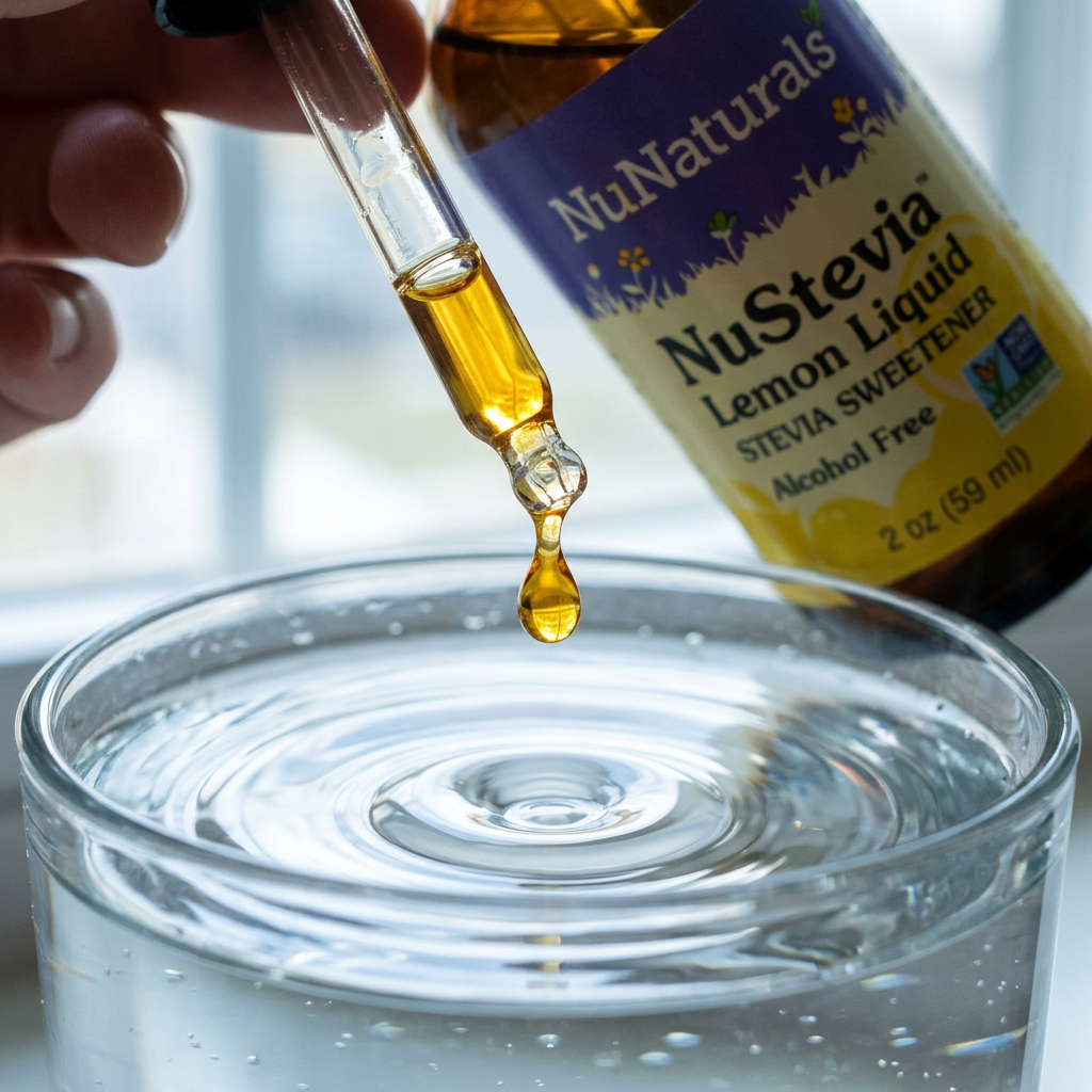 NuNaturals Lemon-Flavored Liquid Stevia: Citrus Without the Squeeze — detail