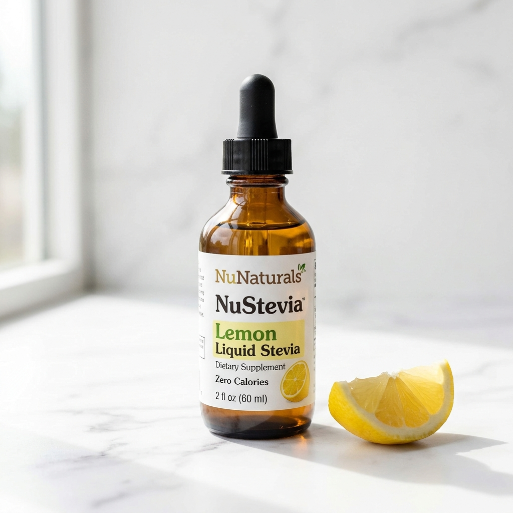 NuNaturals Lemon-Flavored Liquid Stevia: Citrus Without the Squeeze — hero