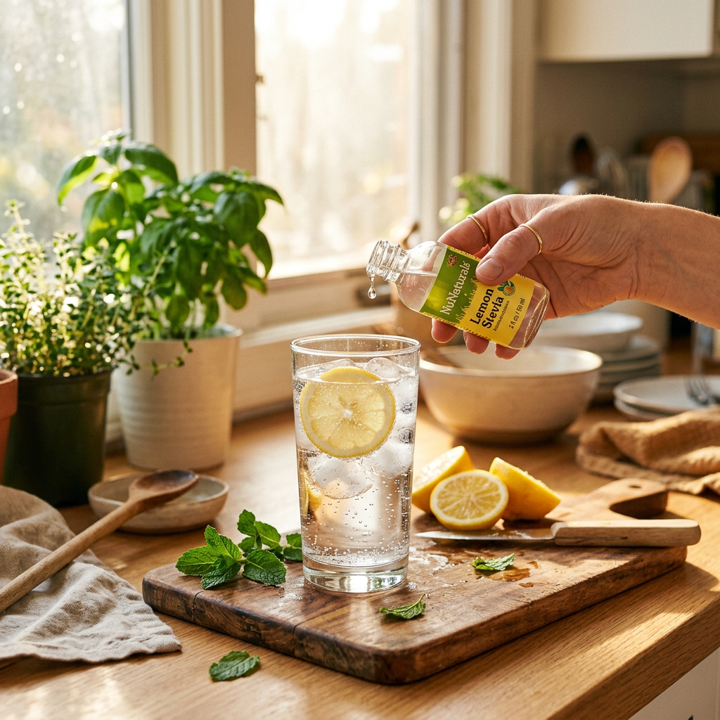 NuNaturals Lemon-Flavored Liquid Stevia: Citrus Without the Squeeze — lifestyle