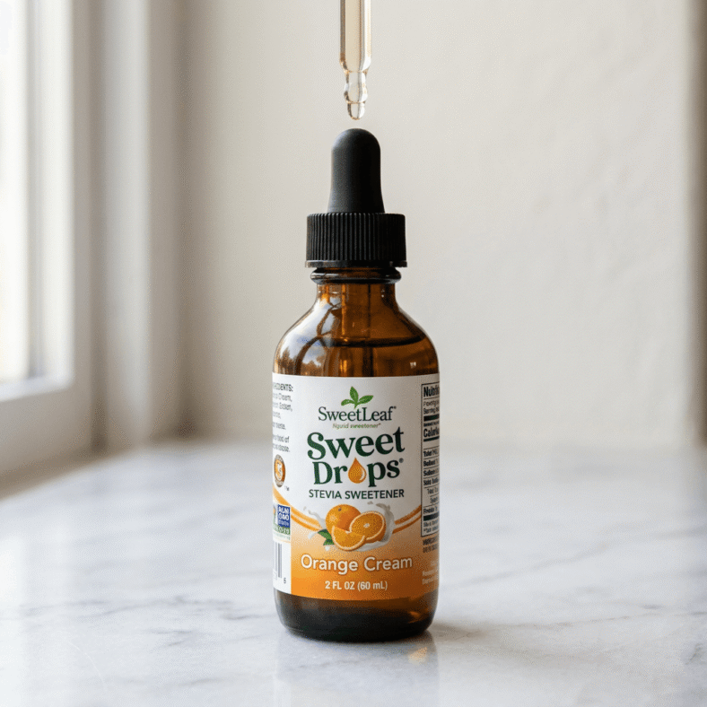 Orange Cream Stevia Smoothie That Tastes Like a Creamsicle — hero