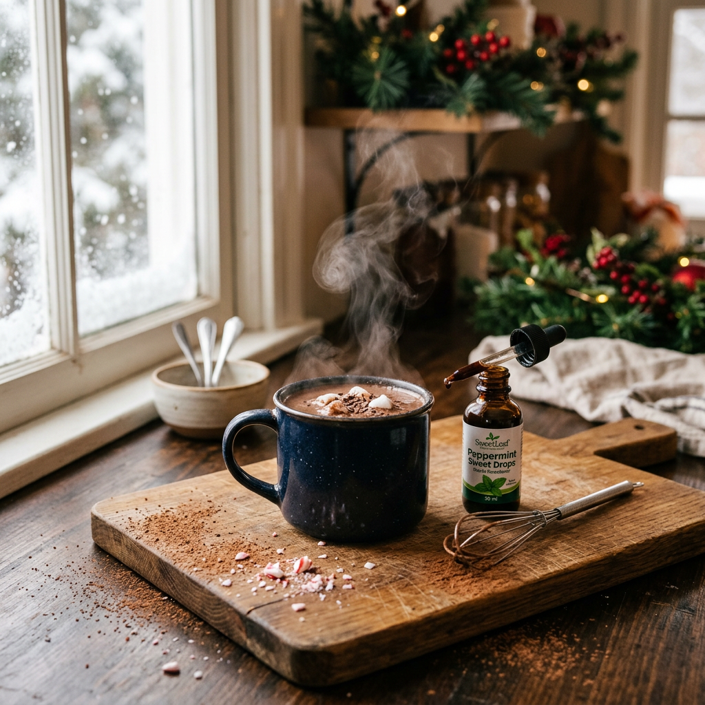 Peppermint Stevia Hot Cocoa: Our Holiday Tradition Made Sugar-Free — lifestyle