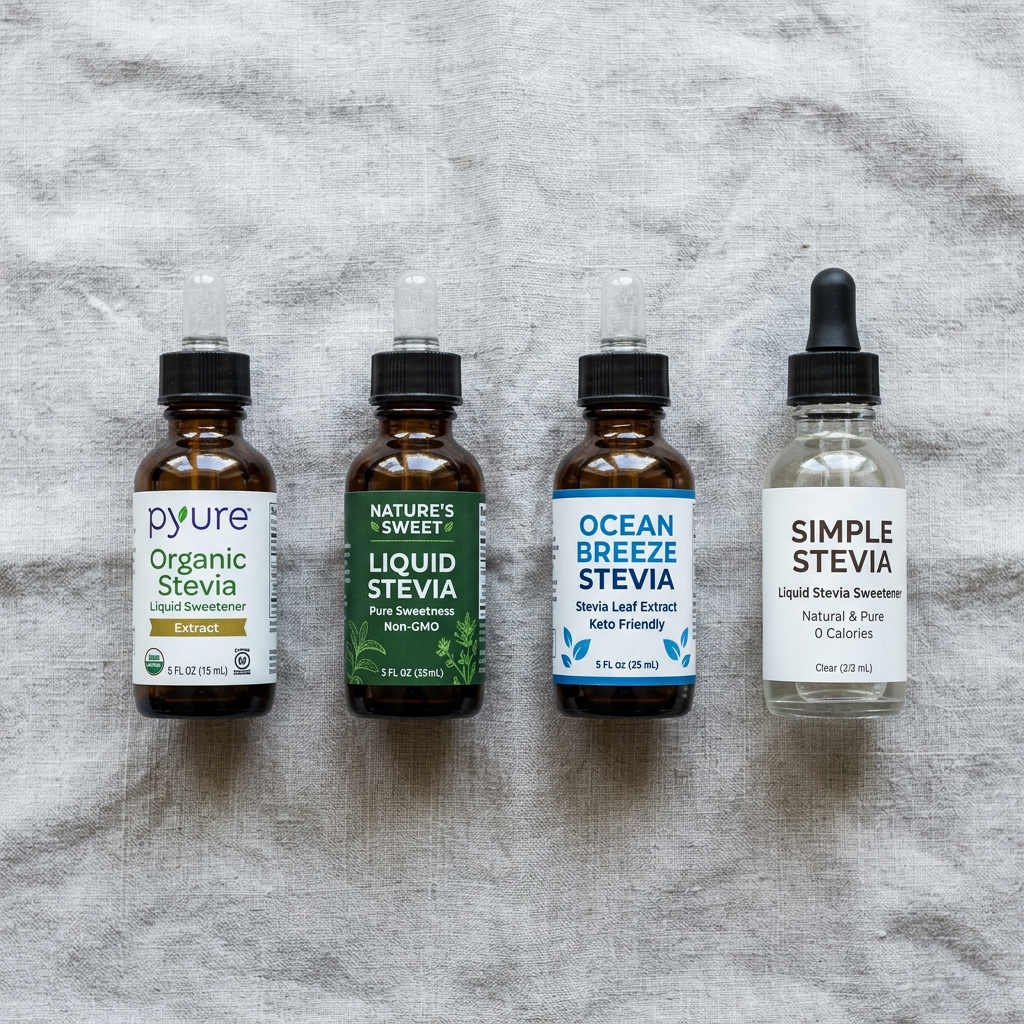 Pyure Organic Liquid Stevia: Is the USDA Organic Label Worth the Premium Price? — comparison