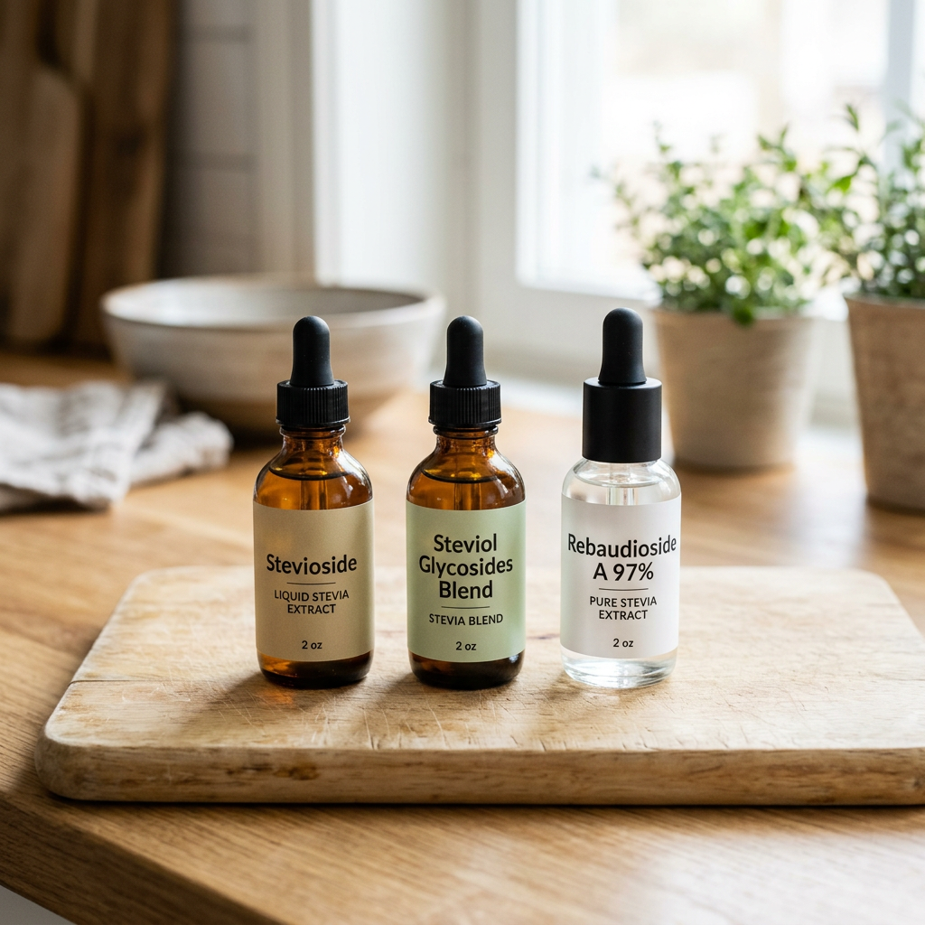 Rebaudioside A vs. Stevioside: Why It Matters Which Is in Your Drops — comparison