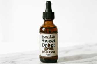 Root Beer Float Mocktail Using Root Beer Stevia Drops — hero