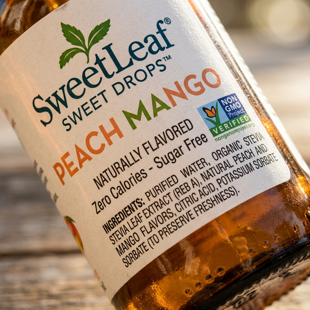 Stevia-Sweetened Peach Iced Tea: A Porch Sipping Classic Redone — detail