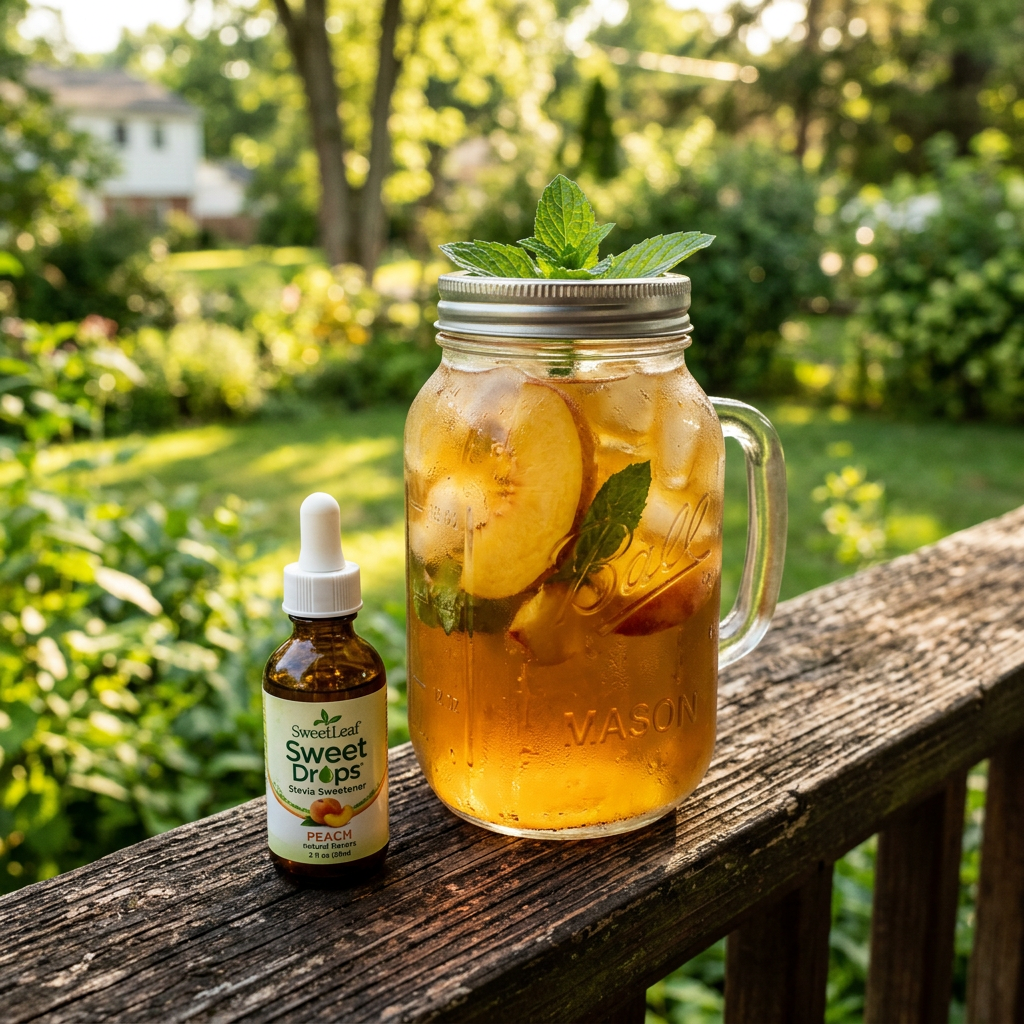 Stevia-Sweetened Peach Iced Tea: A Porch Sipping Classic Redone — lifestyle